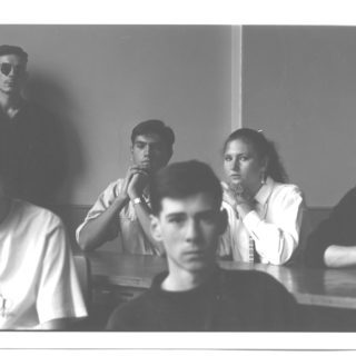 Jo Spayne, William Jones, Peter Maude, Craig Vear, Michele Lackenby, Stewart Moffat. Stockton-on-Tees, 19 July 1987