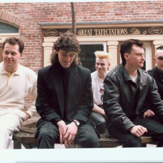 Paul Lynagh, Bruce Pearson, Greg Bone, Tony Stewart, William Jones. Stockton-on-Tees, May 1986