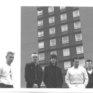 Greg Bone, William Jones, Bruce Pearson, Paul Lynagh, Tony Stewart. Stockton-on-Tees, May 1986