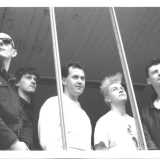 William Jones, Bruce Pearson, Paul Lynagh, Greg Bone, Tony Stewart. Stockton-on-Tees, May 1986