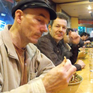 William Jones, Richard Buckton. Tokyo, 8 April 2011