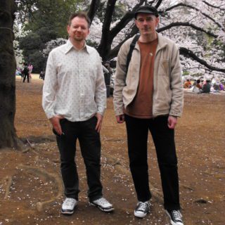 Martin Parker, William Jones. Shinjuku Gyoen Park, Tokyo, 10 April 2011
